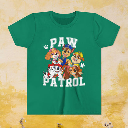 Paw Patrol T-shirt - Animation TV Series Youth Short Sleeve Tee