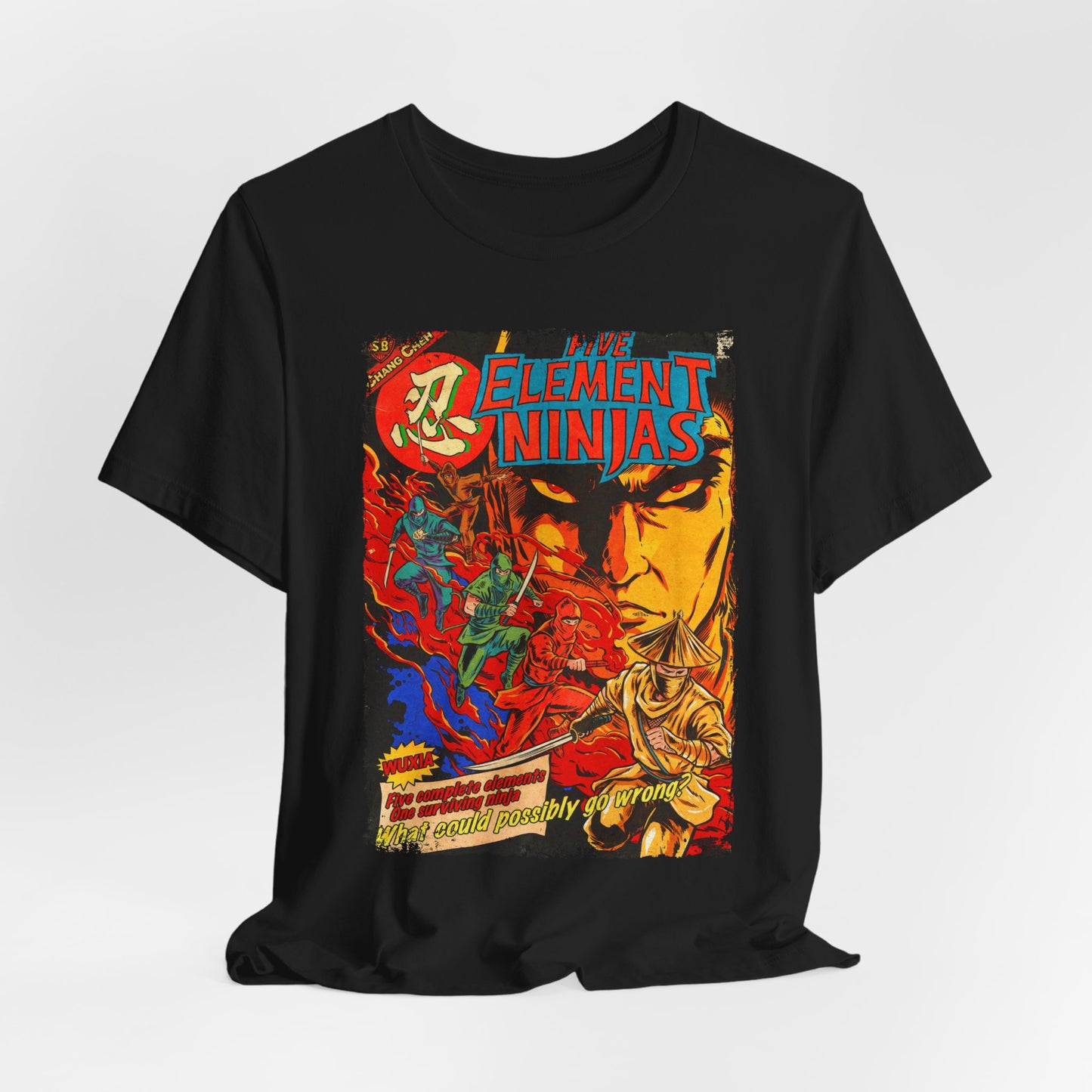 Five Element Ninjas Movie | Unisex Graphic Short Sleeve Tee