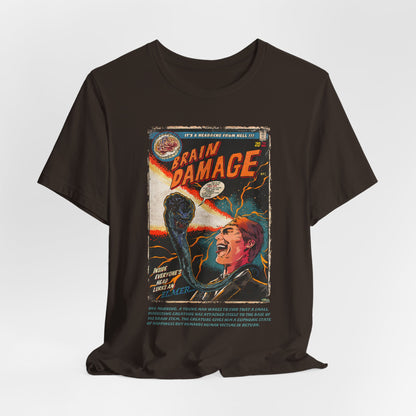 Brain Damage Horror Movie | Unisex Graphic Short Sleeve Tee