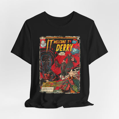 IT Welcome To Derry Horror TV Series | Unisex Graphic Short Sleeve Tee