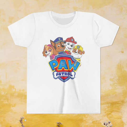 Paw Patrol T-shirt - Animation TV Series Youth Short Sleeve Tee
