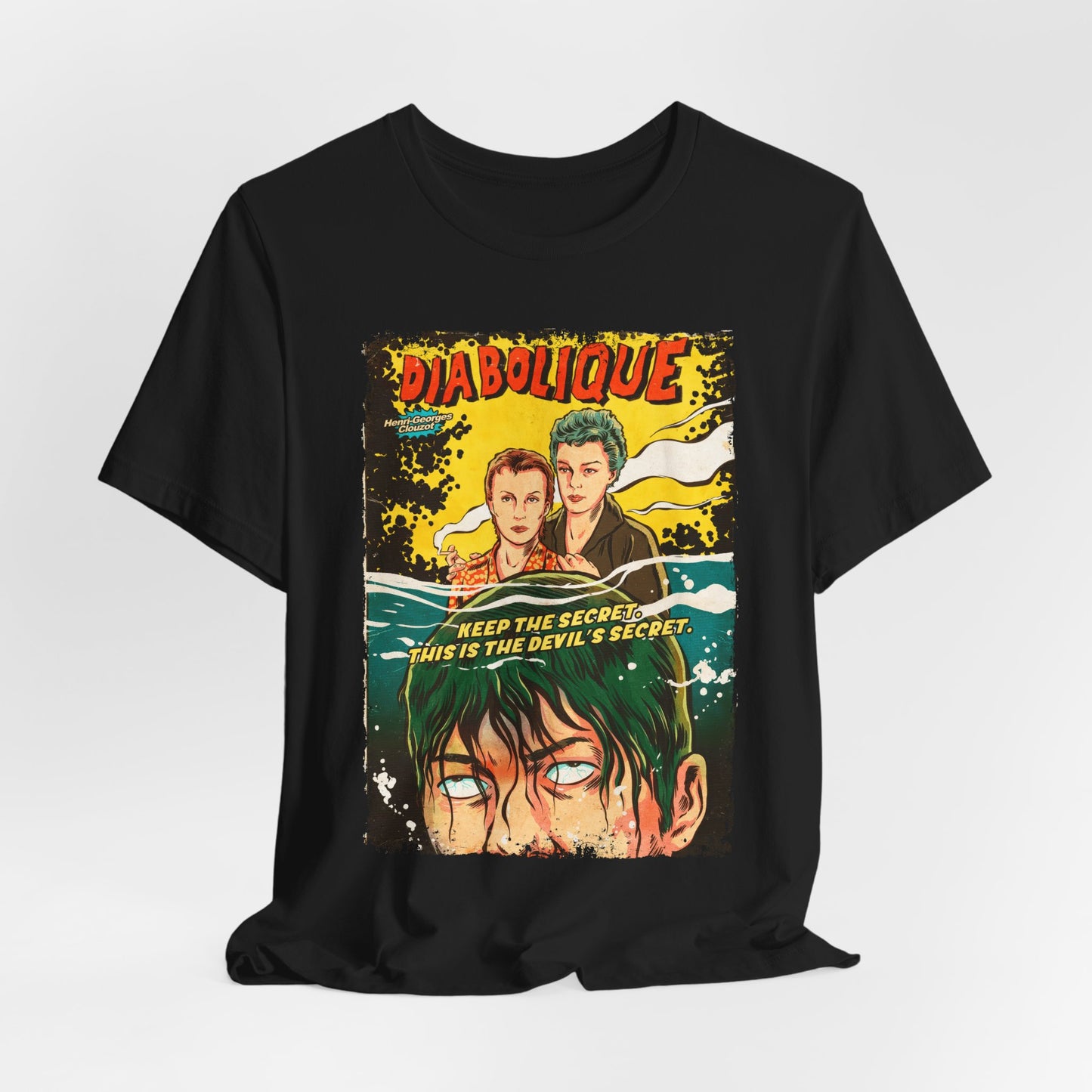 Diabolique Horror Movie T-Shirt | Unisex Graphic Short Sleeve Tee
