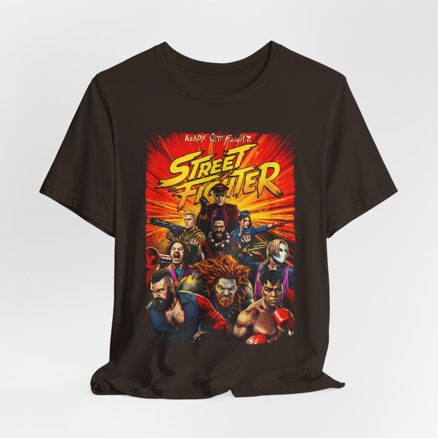 Street Fighter Action Video Game Movie | Unisex Graphic Short Sleeve Tee