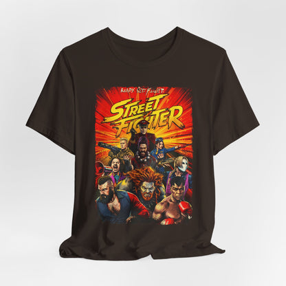 Street Fighter Action Video Game Movie | Unisex Graphic Short Sleeve Tee