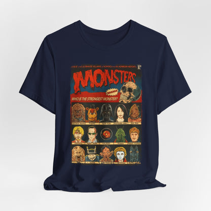Monsters Horror Movie | Unisex Graphic Short Sleeve Tee