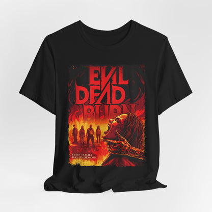 Evil Dead Burn Horror Movie | Unisex Graphic Short Sleeve Tee