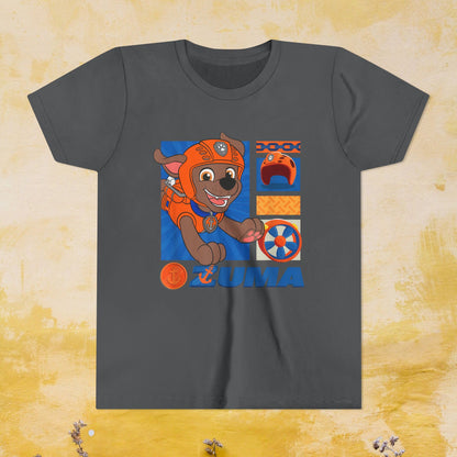 Zuma - Paw Patrol T-shirt - Animation TV Series Youth Short Sleeve Tee