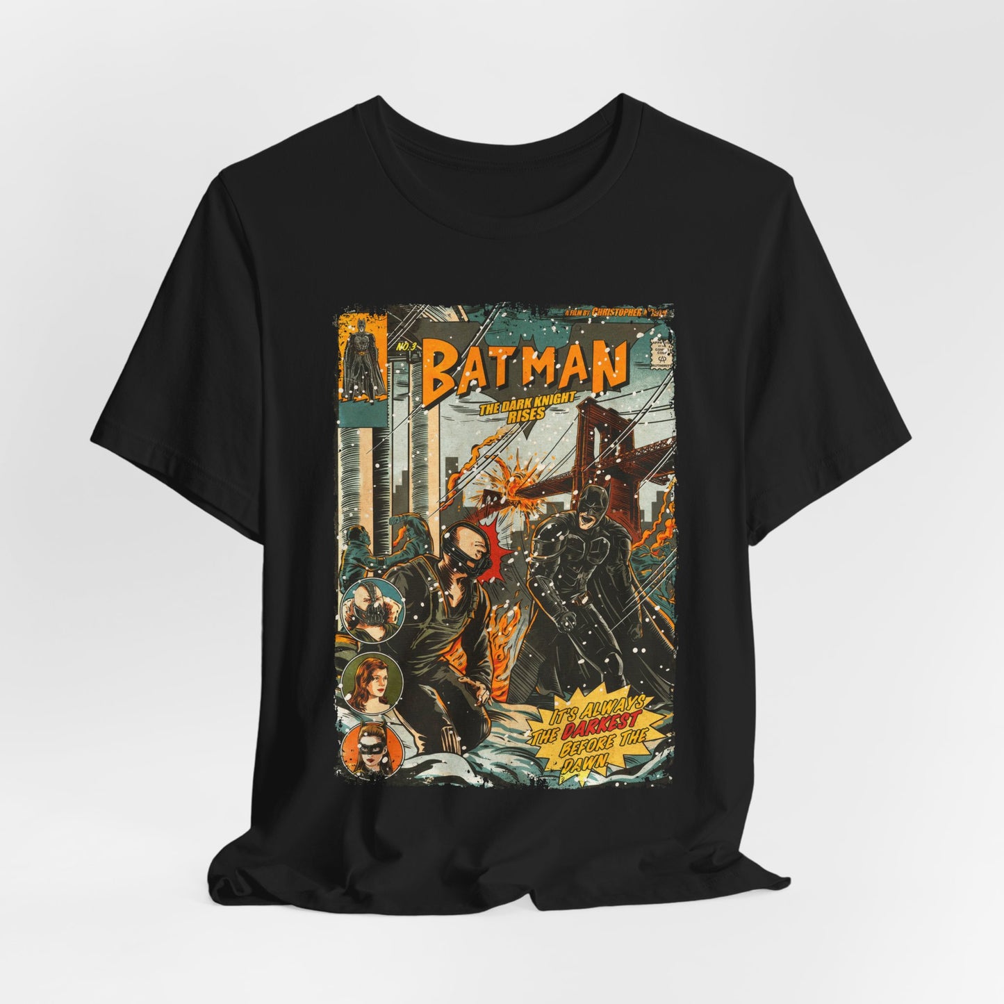 Batman Superhero Movie | Unisex Graphic Short Sleeve Tee