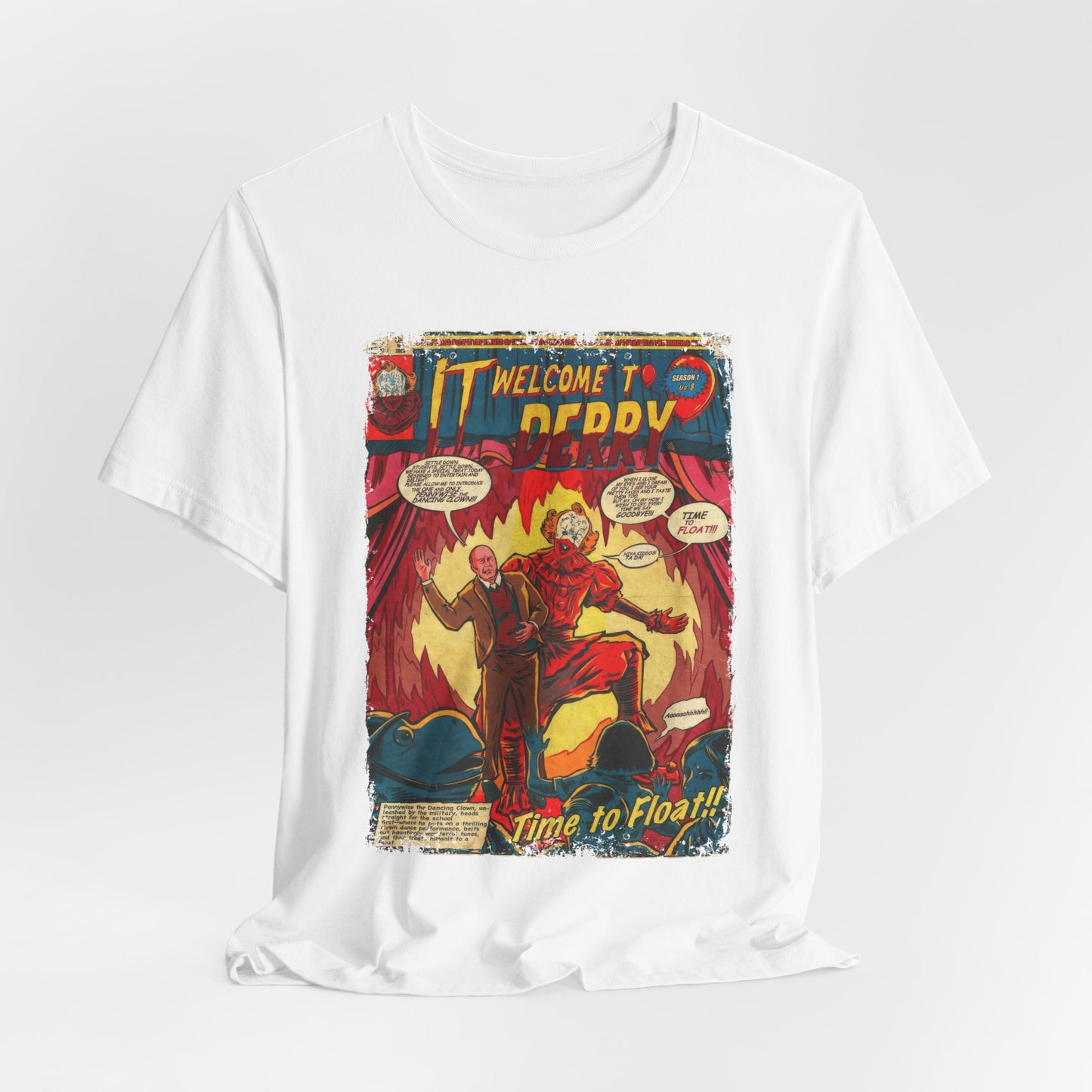 IT Welcome To Derry Horror TV Series | Unisex Graphic Short Sleeve Tee