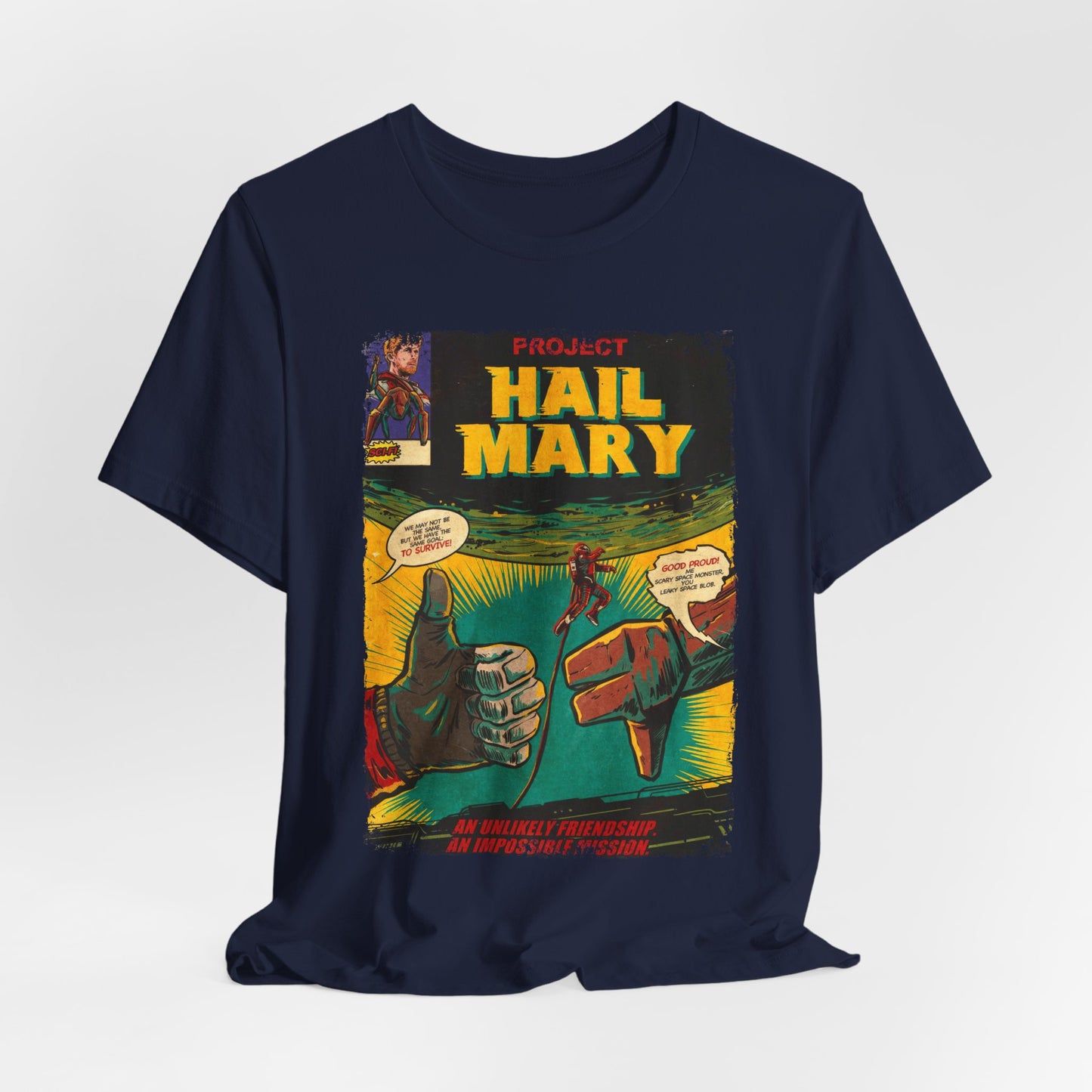 Project Hail Mary Horror Sci-fi TV Series | Unisex Graphic Short Sleeve Tee