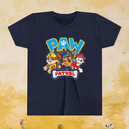 Paw Patrol T-shirt - Animation TV Series Youth Short Sleeve Tee