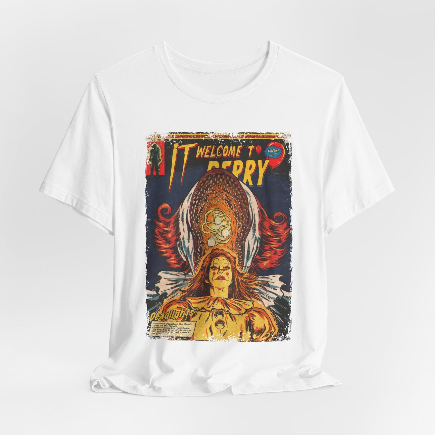 IT Welcome To Derry Horror TV Series | Unisex Graphic Short Sleeve Tee