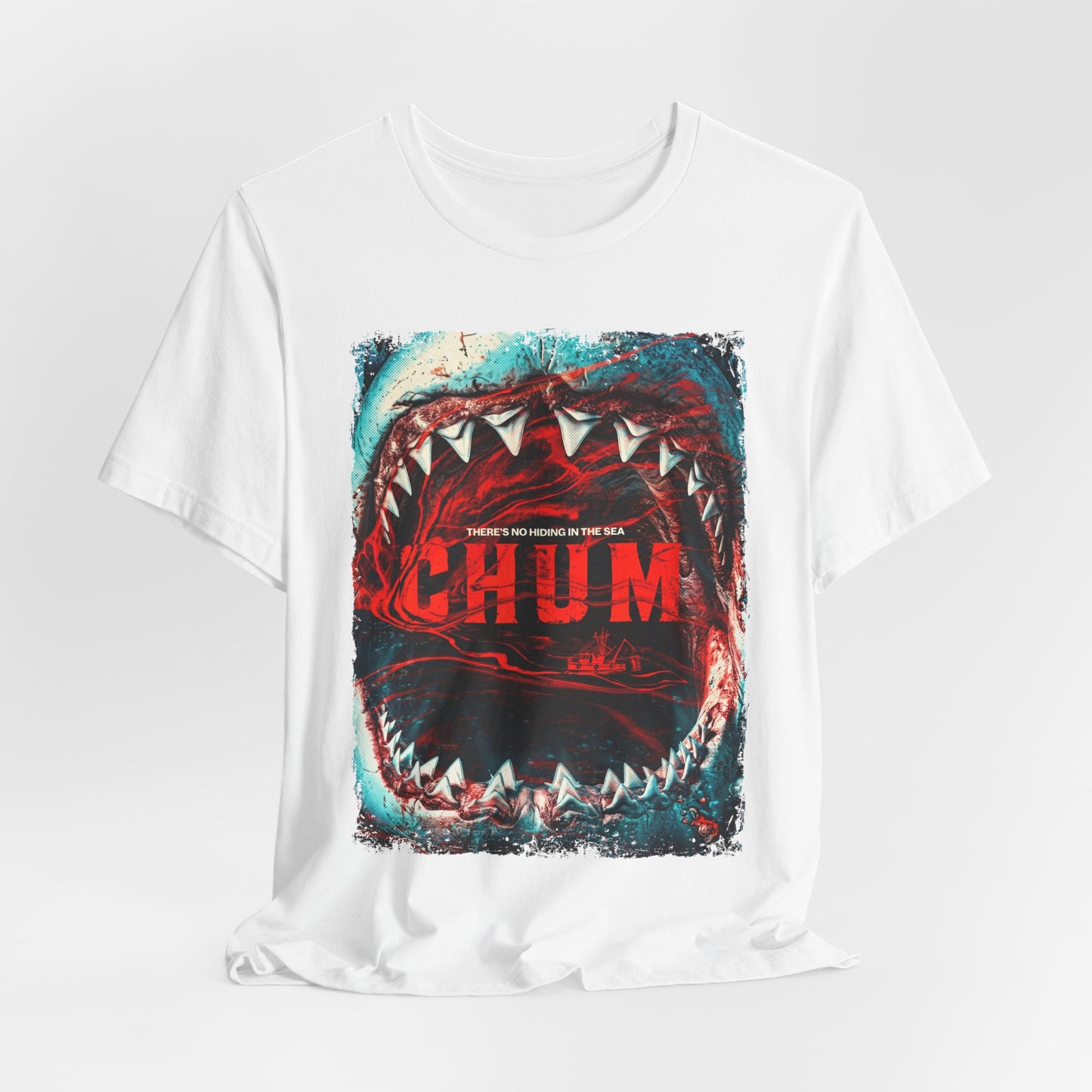 Chum Shark Movie T-Shirt | Unisex Graphic Short Sleeve Tee