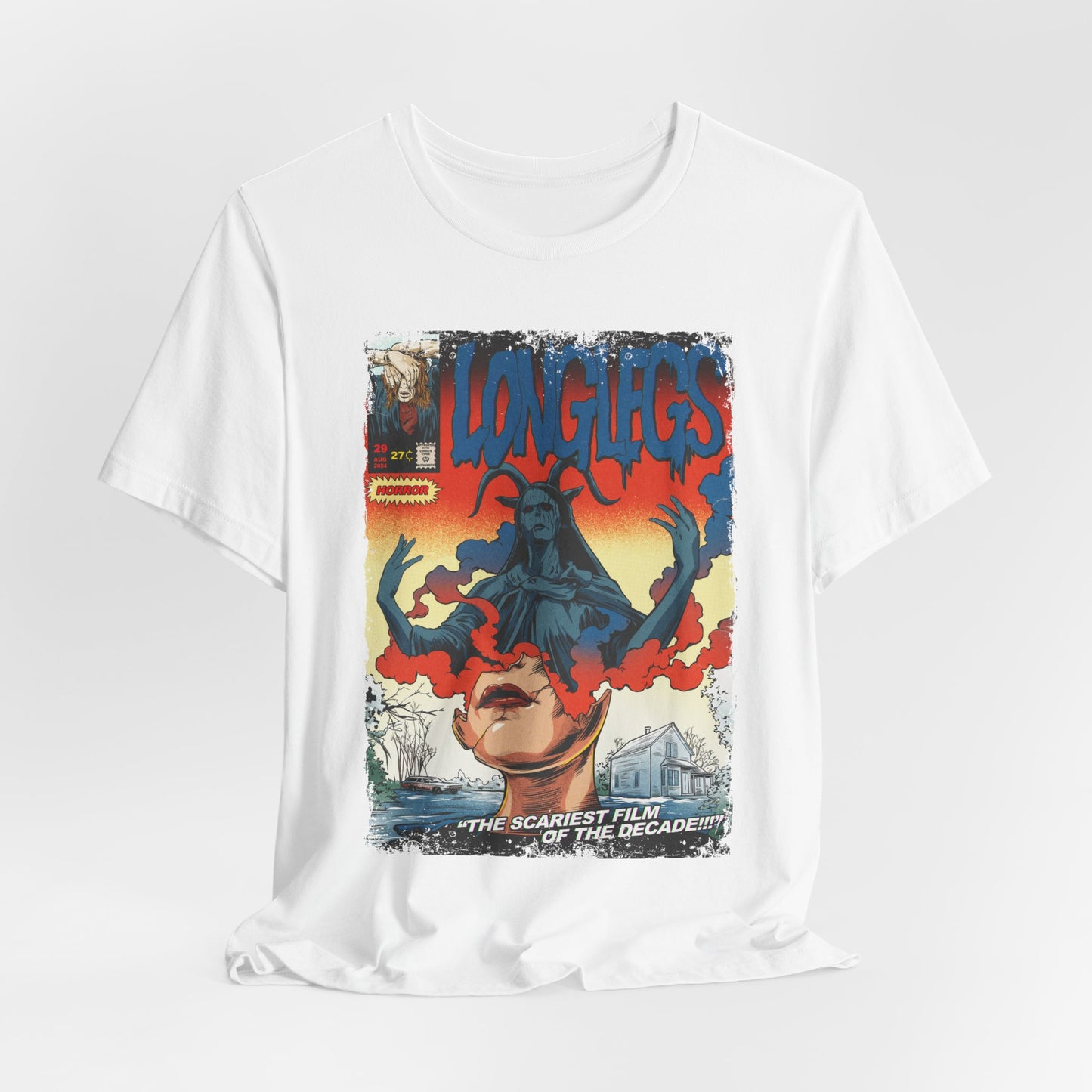 Longlegs Horror Movie | Unisex Graphic Short Sleeve Tee