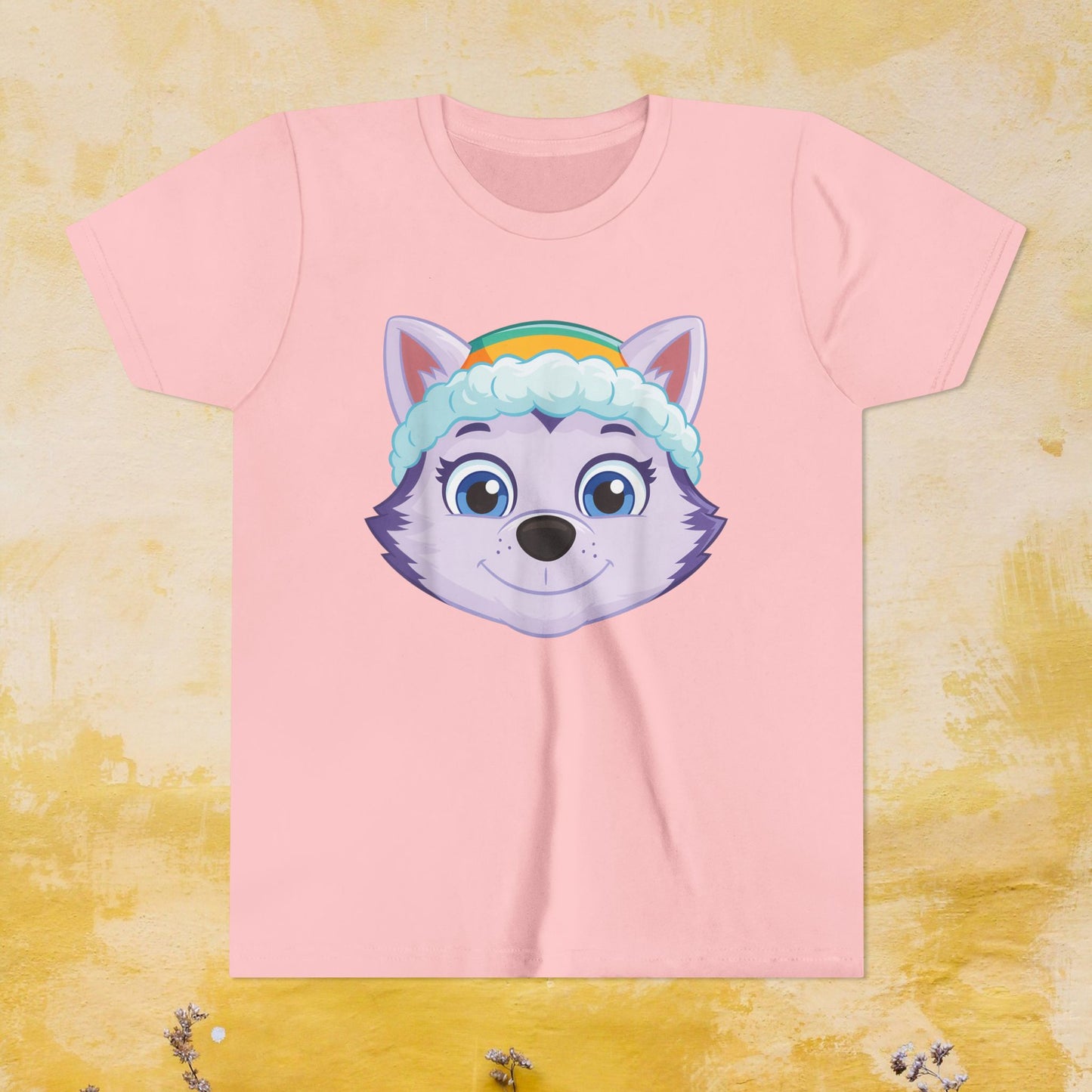 Everest - Paw Patrol T-shirt - Animation TV Series Youth Short Sleeve Tee