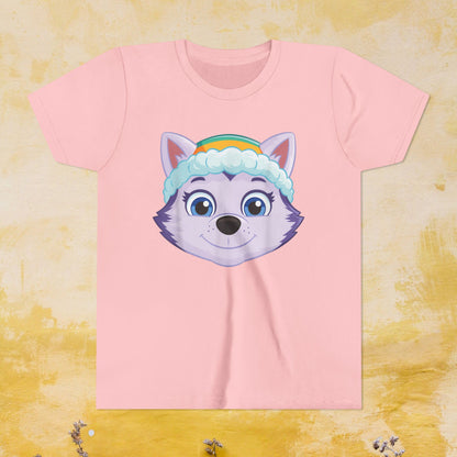 Everest - Paw Patrol T-shirt - Animation TV Series Youth Short Sleeve Tee