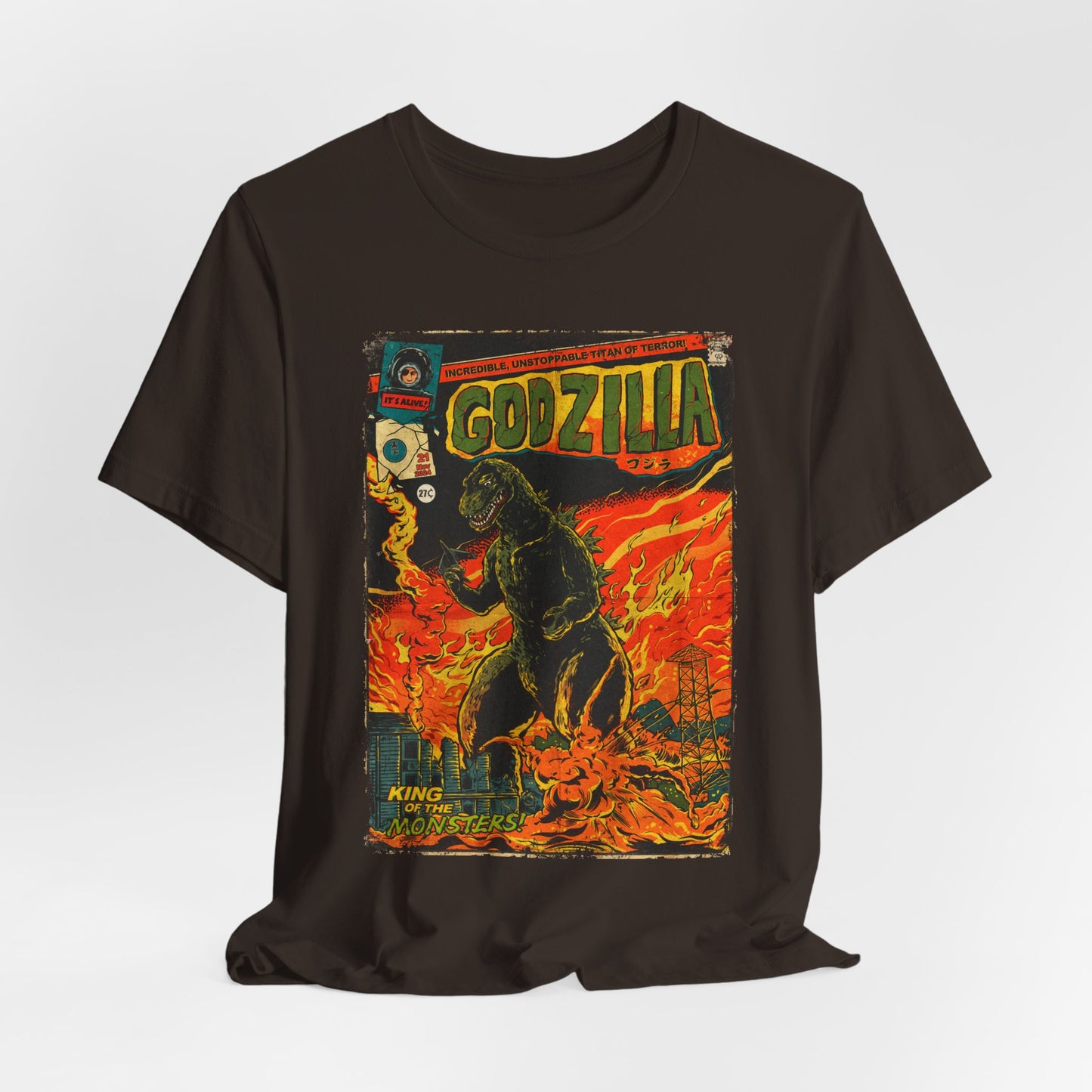 Godzilla Movie | Unisex Graphic Short Sleeve Tee