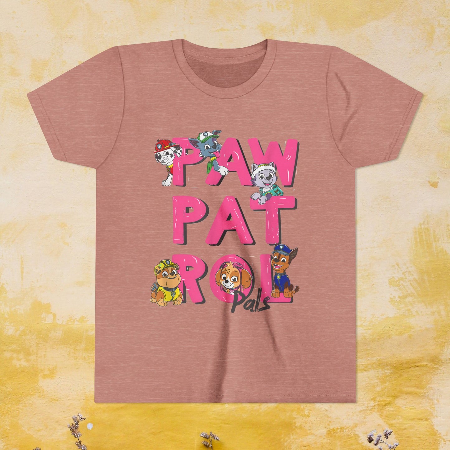 Paw Patrol T-shirt - Animation TV Series Youth Short Sleeve Tee
