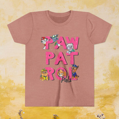 Paw Patrol T-shirt - Animation TV Series Youth Short Sleeve Tee