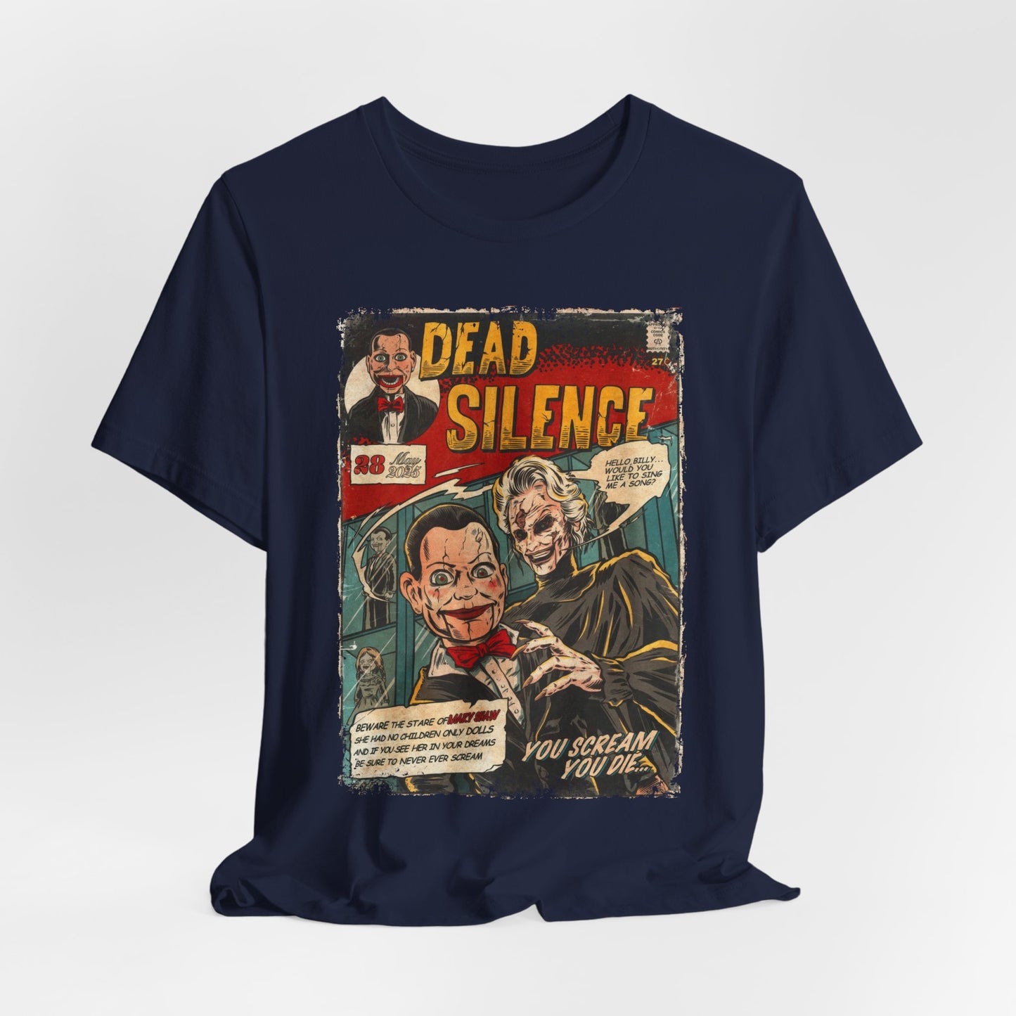 Dead Silence Horror Movie | Unisex Graphic Short Sleeve Tee