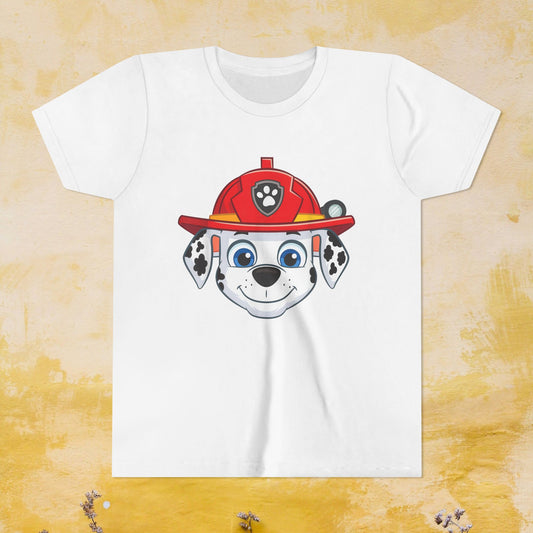Marshall - Paw Patrol T-shirt - Animation TV Series Youth Short Sleeve Tee