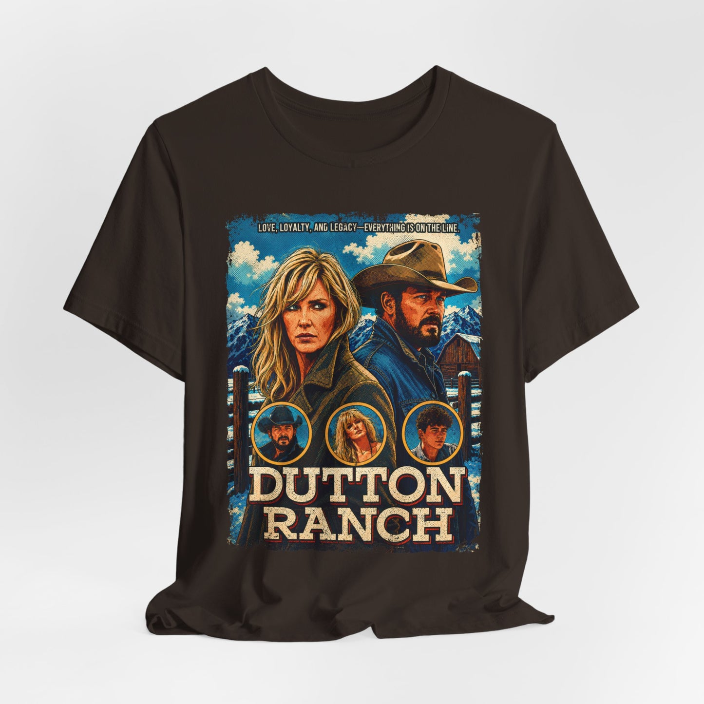Dutton Ranch TV Series | Unisex Graphic Short Sleeve Tee