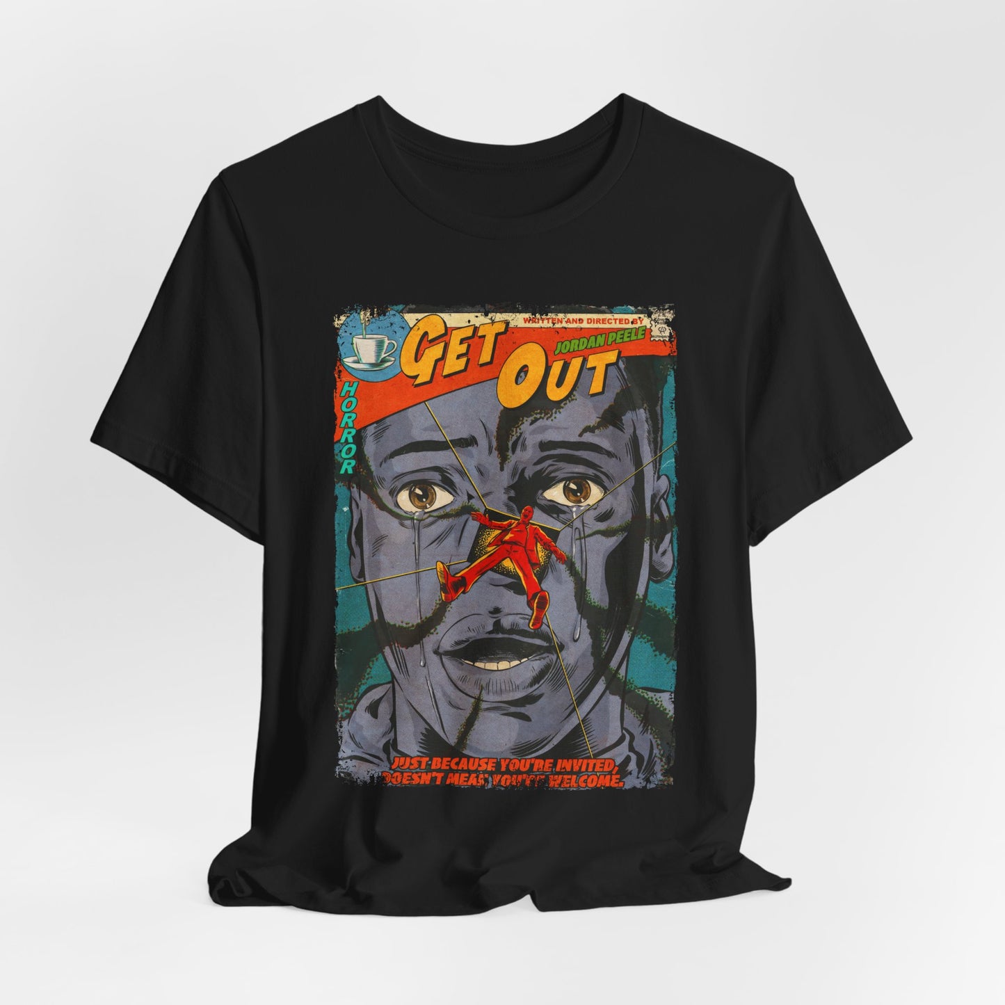 Get Out Horror Movie | Unisex Graphic Short Sleeve Tee