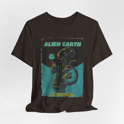 Alien Earth Horror Sci-fi TV Series | Unisex Graphic Short Sleeve Tee