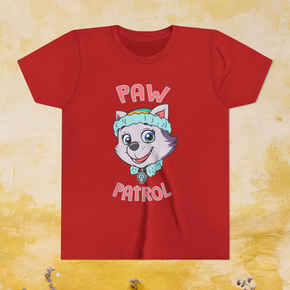 Paw Patrol T-shirt - Animation TV Series Youth Short Sleeve Tee