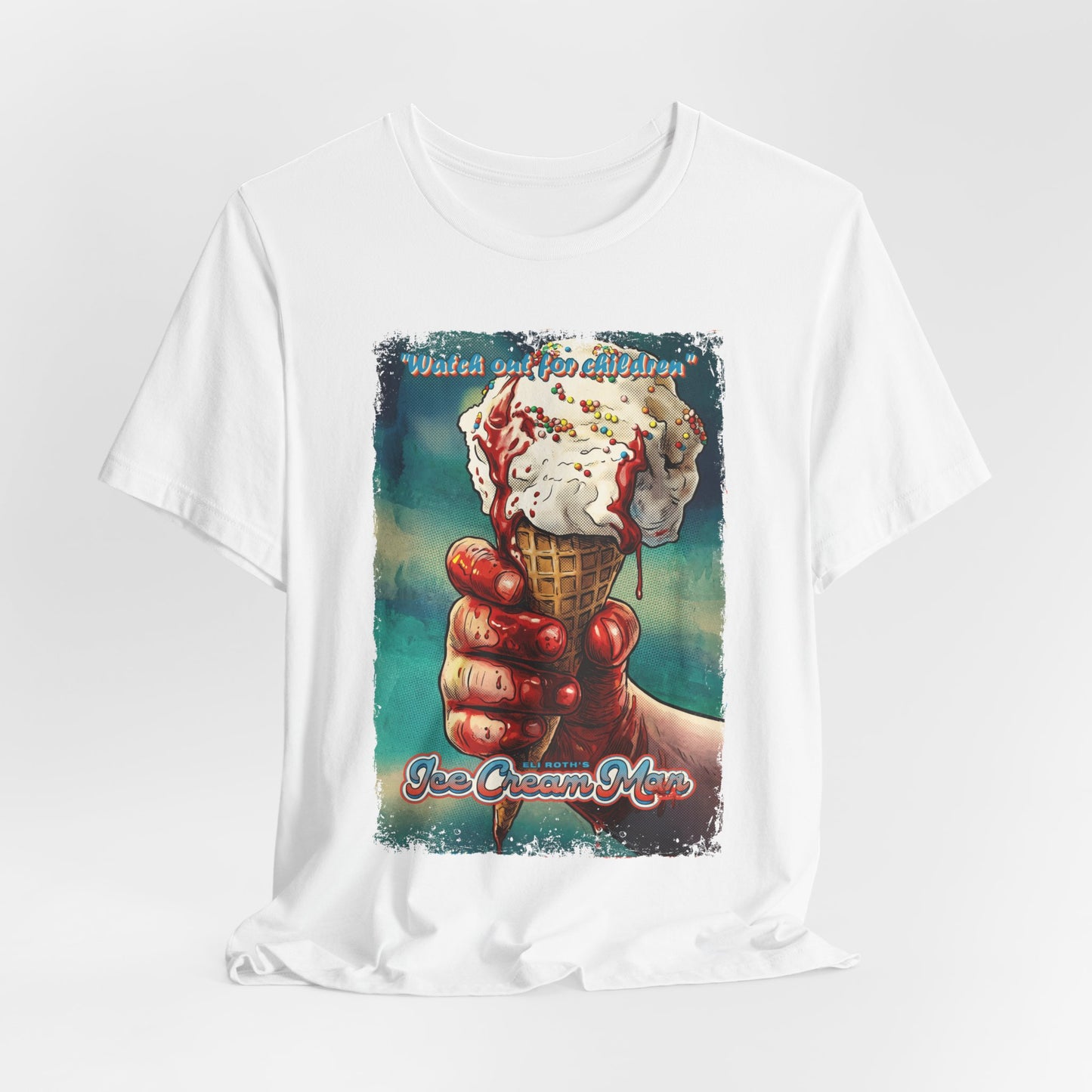 Ice Cream Man Horror Movie | Unisex Graphic Short Sleeve Tee