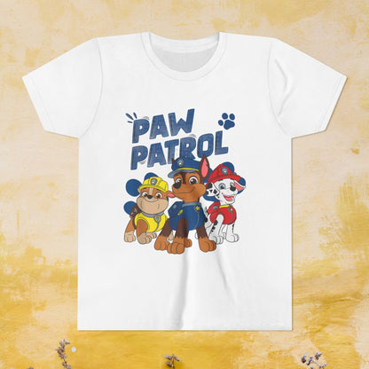 Paw Patrol T-shirt - Animation TV Series Youth Short Sleeve Tee