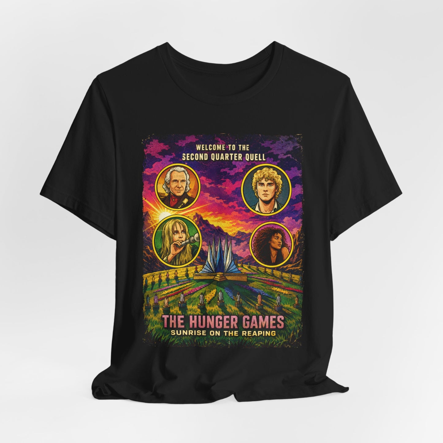 The Hunger Games - Sunrise on the Reaping Movie | Unisex Graphic Short Sleeve Tee