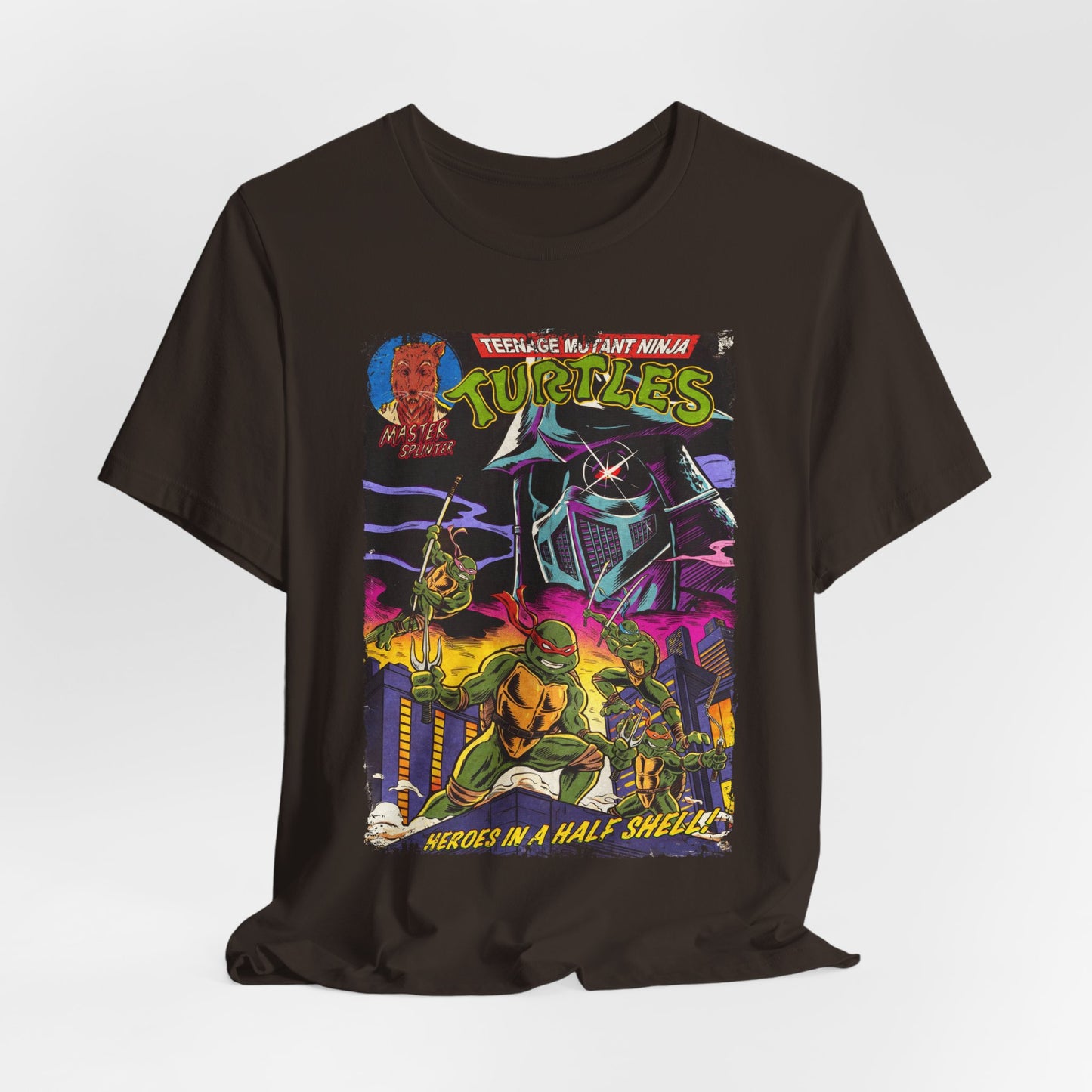 Teenage Mutant Ninja Turtles Animation Superhero Movie | Unisex Graphic Short Sleeve Tee