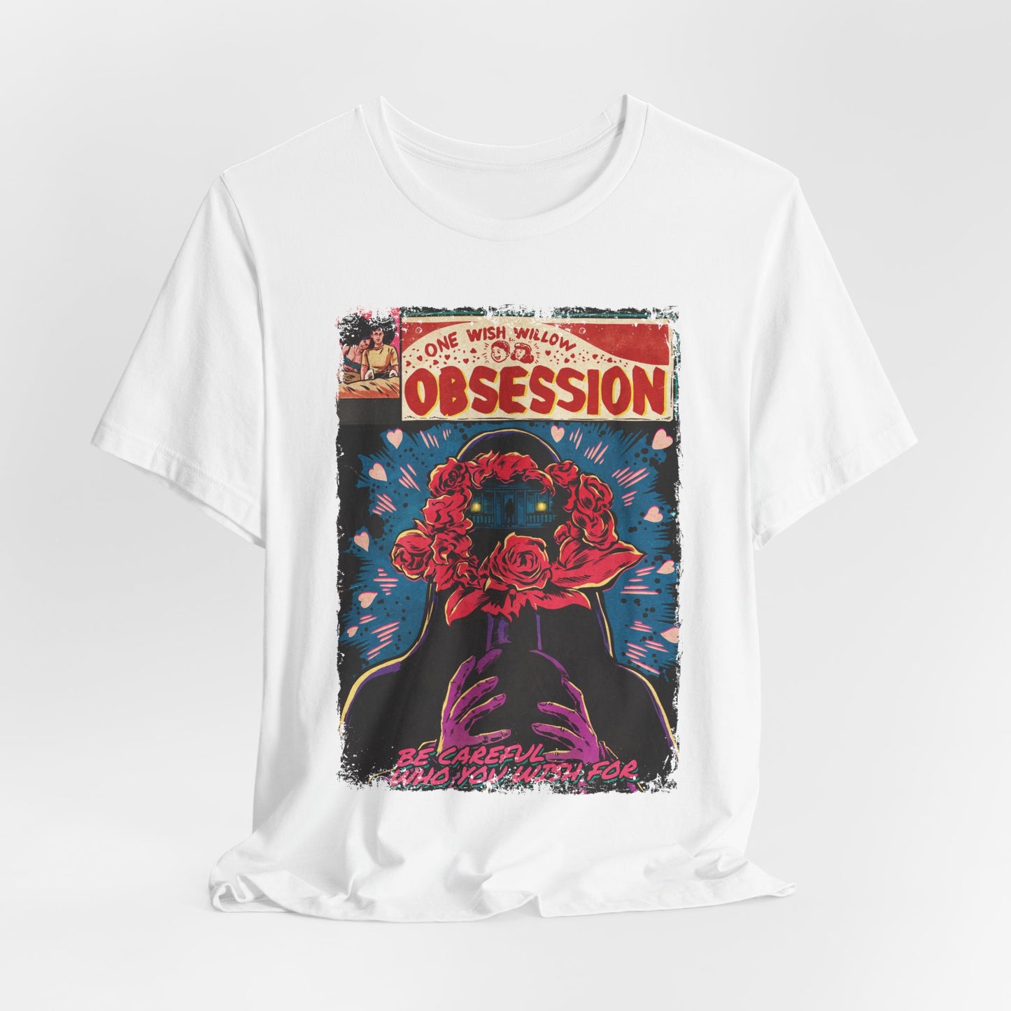 Obsession Horror Movie T-Shirt | Unisex Graphic Short Sleeve Tee