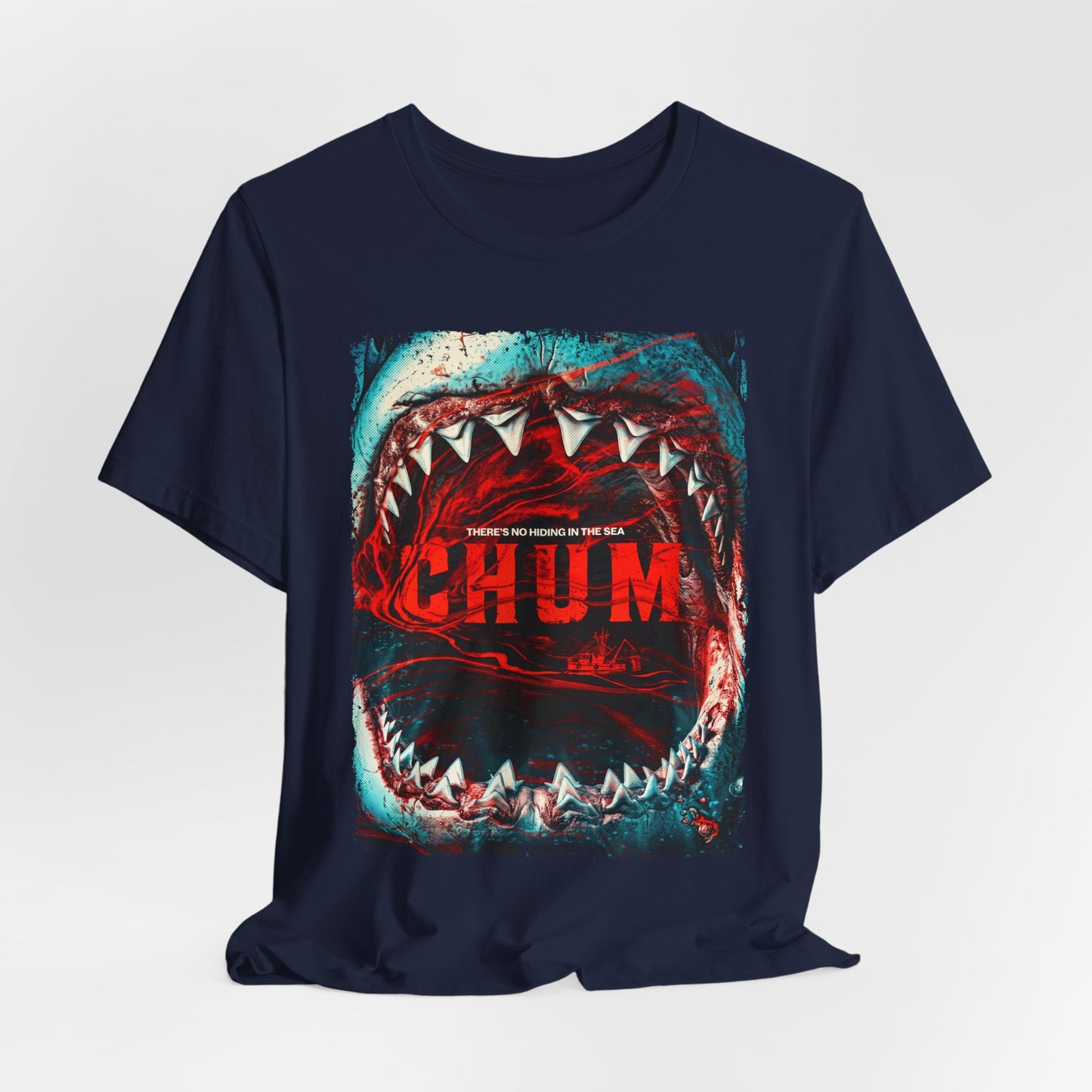 Chum Shark Movie T-Shirt | Unisex Graphic Short Sleeve Tee
