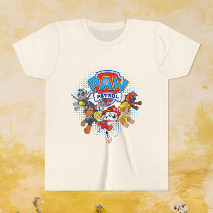 Paw Patrol T-shirt - Animation TV Series Youth Short Sleeve Tee