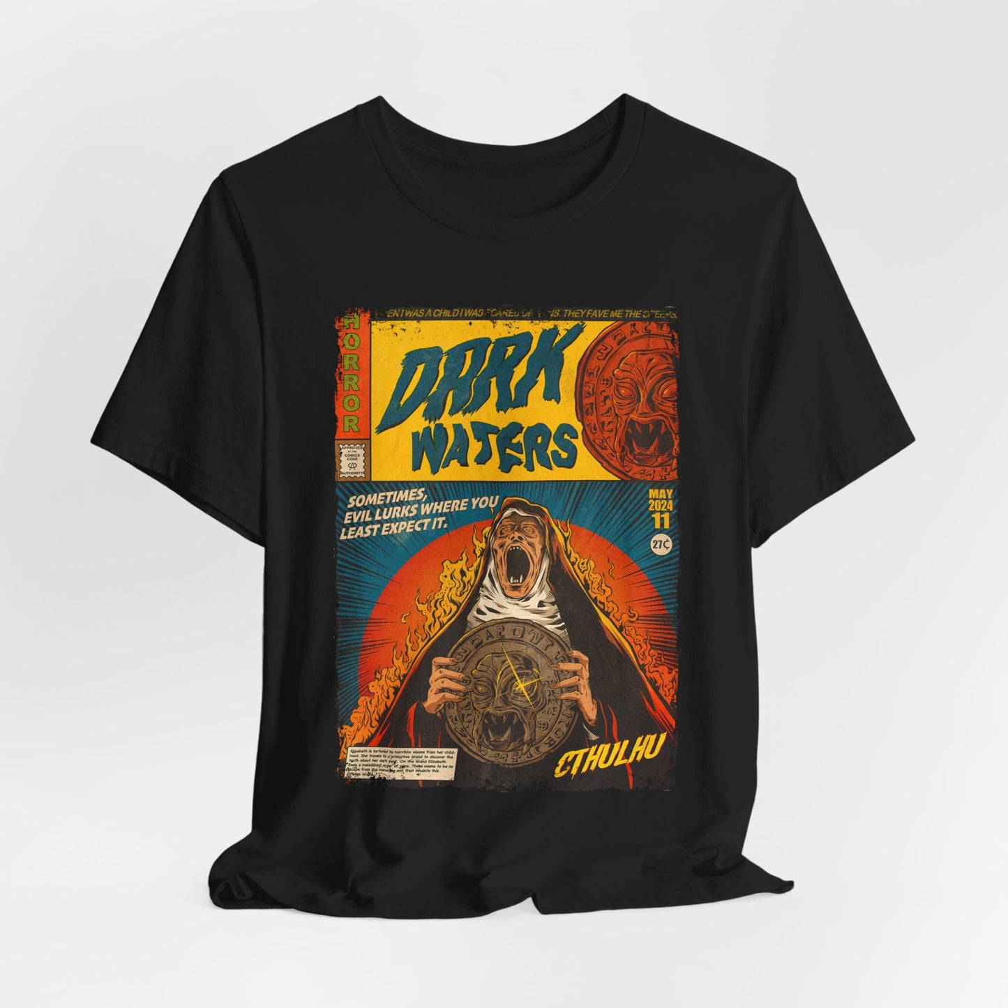 Dark Waters Horror Movie | Unisex Graphic Short Sleeve Tee