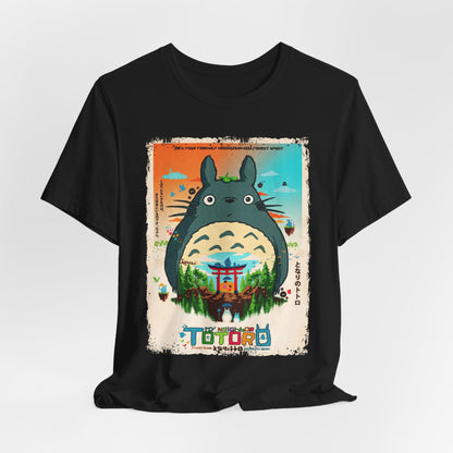 Ghibli's My Neighbor Totoro Anime Movie T-Shirt | Unisex Graphic Short Sleeve Tee