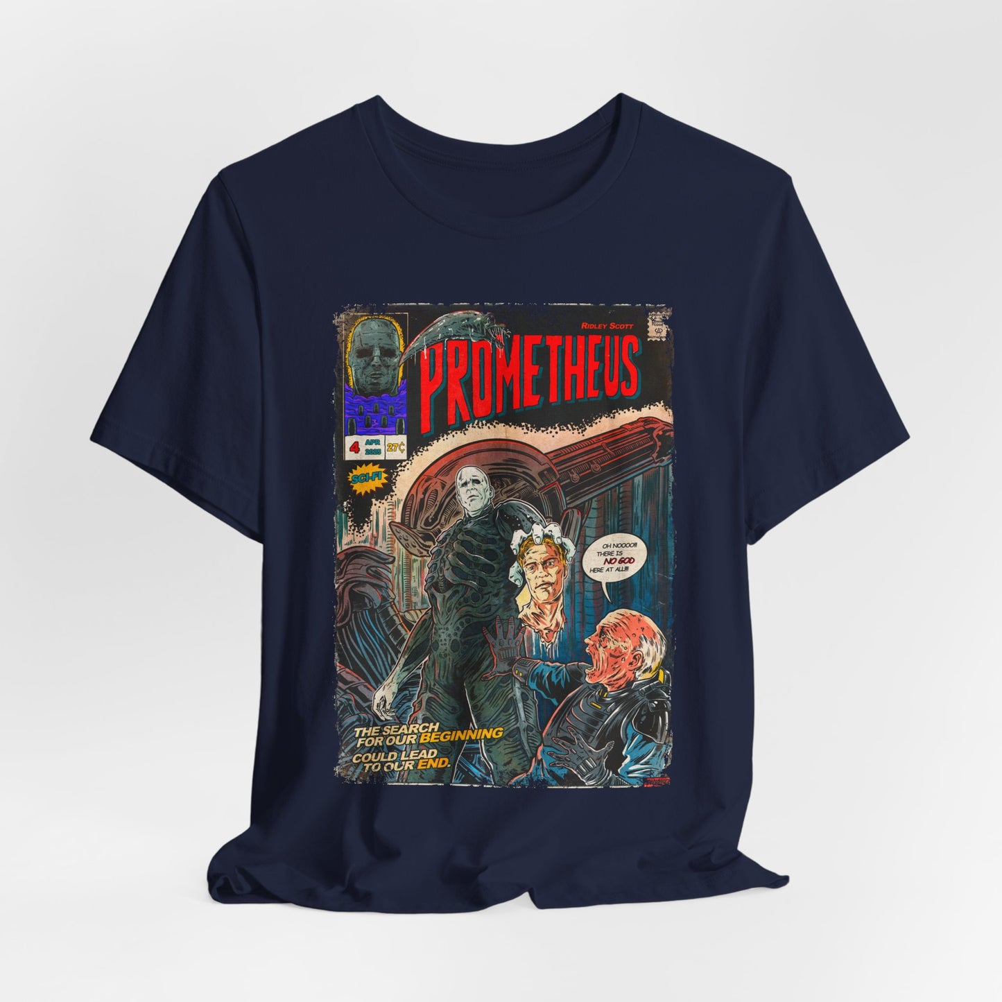 Prometheus Movie | Unisex Graphic Short Sleeve Tee