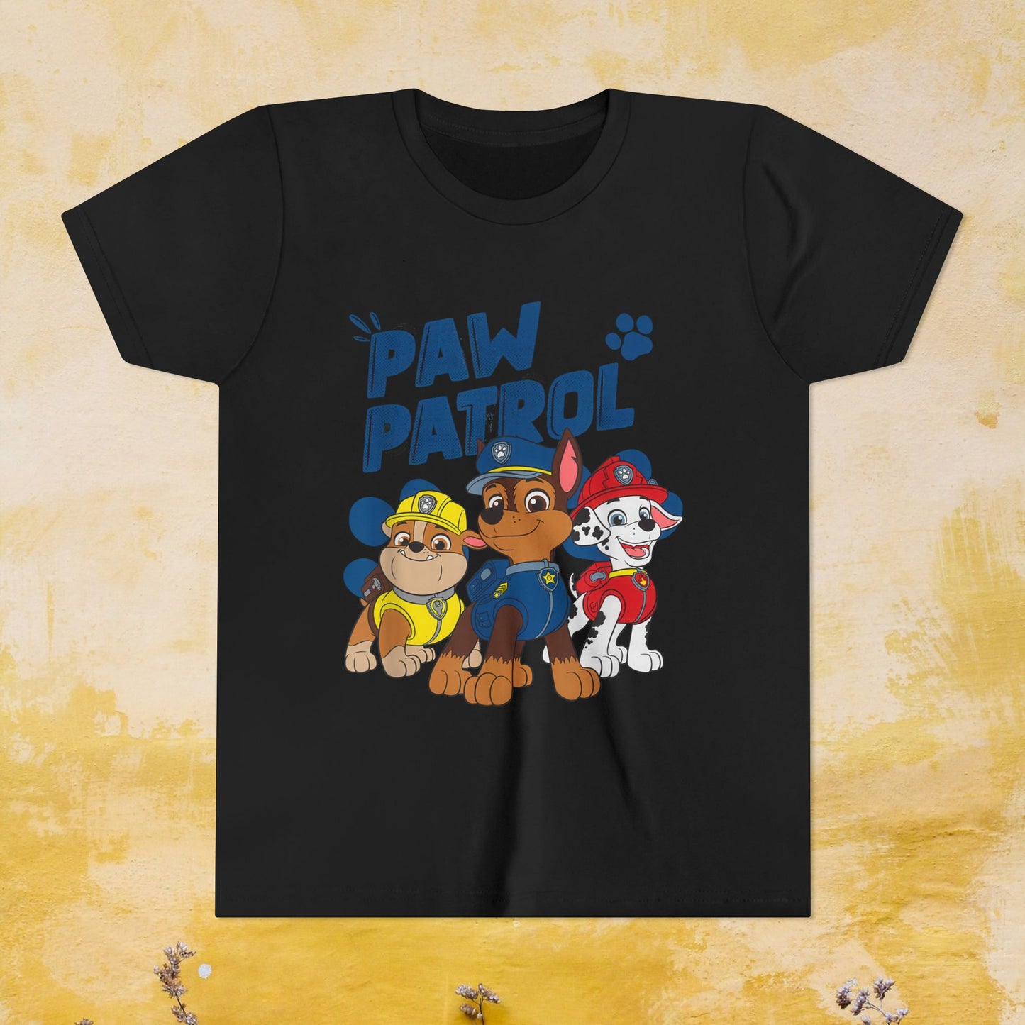 Paw Patrol T-shirt - Animation TV Series Youth Short Sleeve Tee