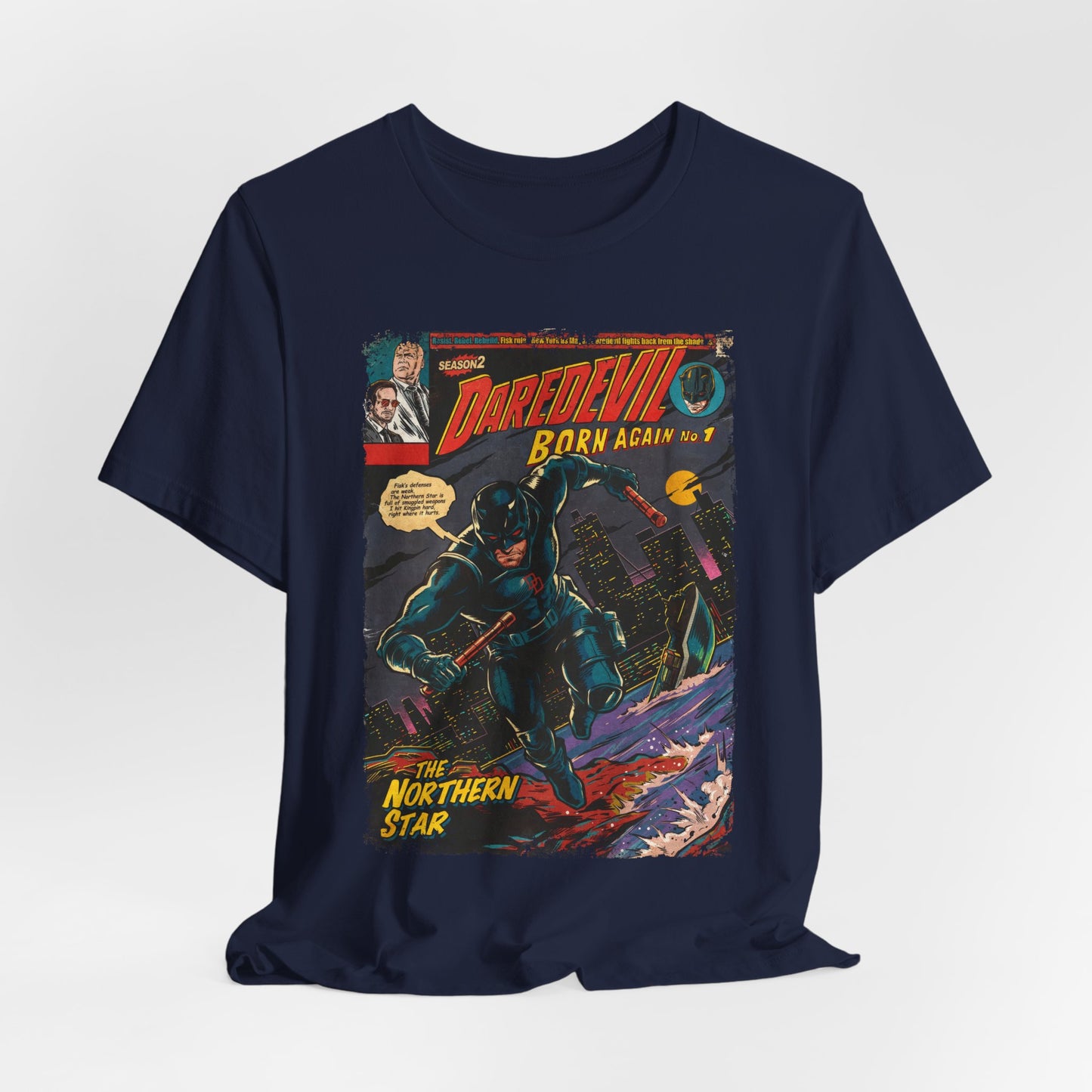 Daredevil Superhero TV Series | Unisex Graphic Short Sleeve Tee