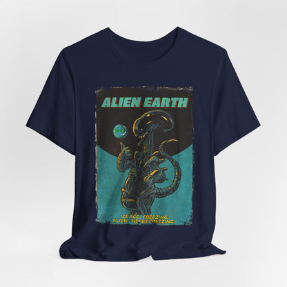 Alien Earth Horror Sci-fi TV Series | Unisex Graphic Short Sleeve Tee