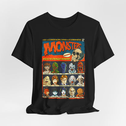 Monsters Horror Movie | Unisex Graphic Short Sleeve Tee
