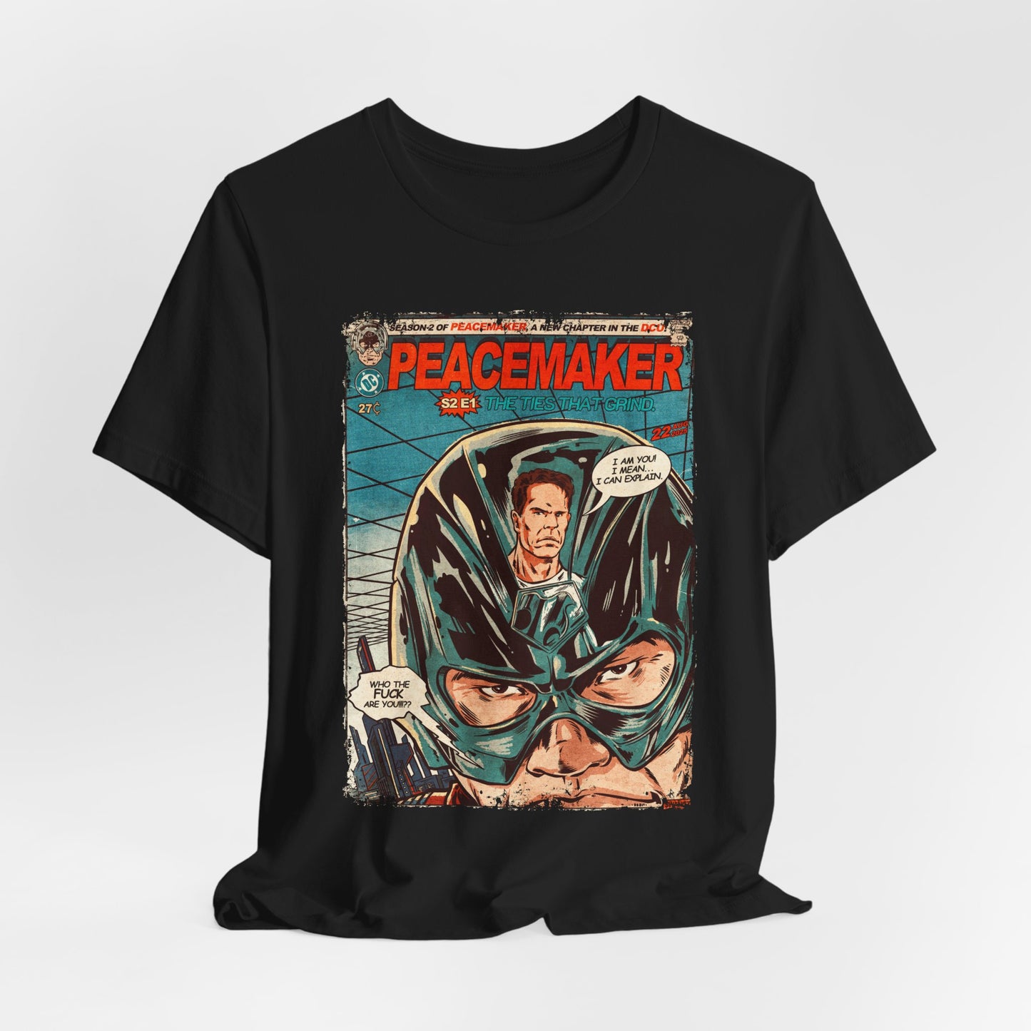 Peacemaker Superhero TV Series | Unisex Graphic Short Sleeve Tee