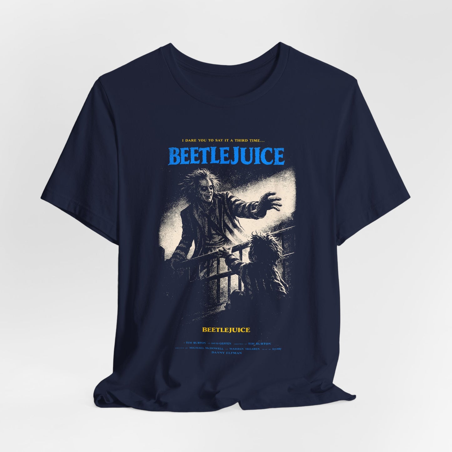 Beetlejuice Horror Movie T-Shirt | Unisex Graphic Short Sleeve Tee