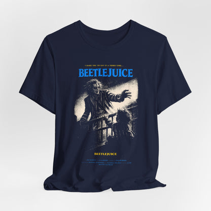 Beetlejuice Horror Movie T-Shirt | Unisex Graphic Short Sleeve Tee