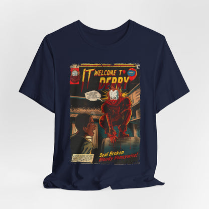 IT Welcome To Derry Horror TV Series | Unisex Graphic Short Sleeve Tee