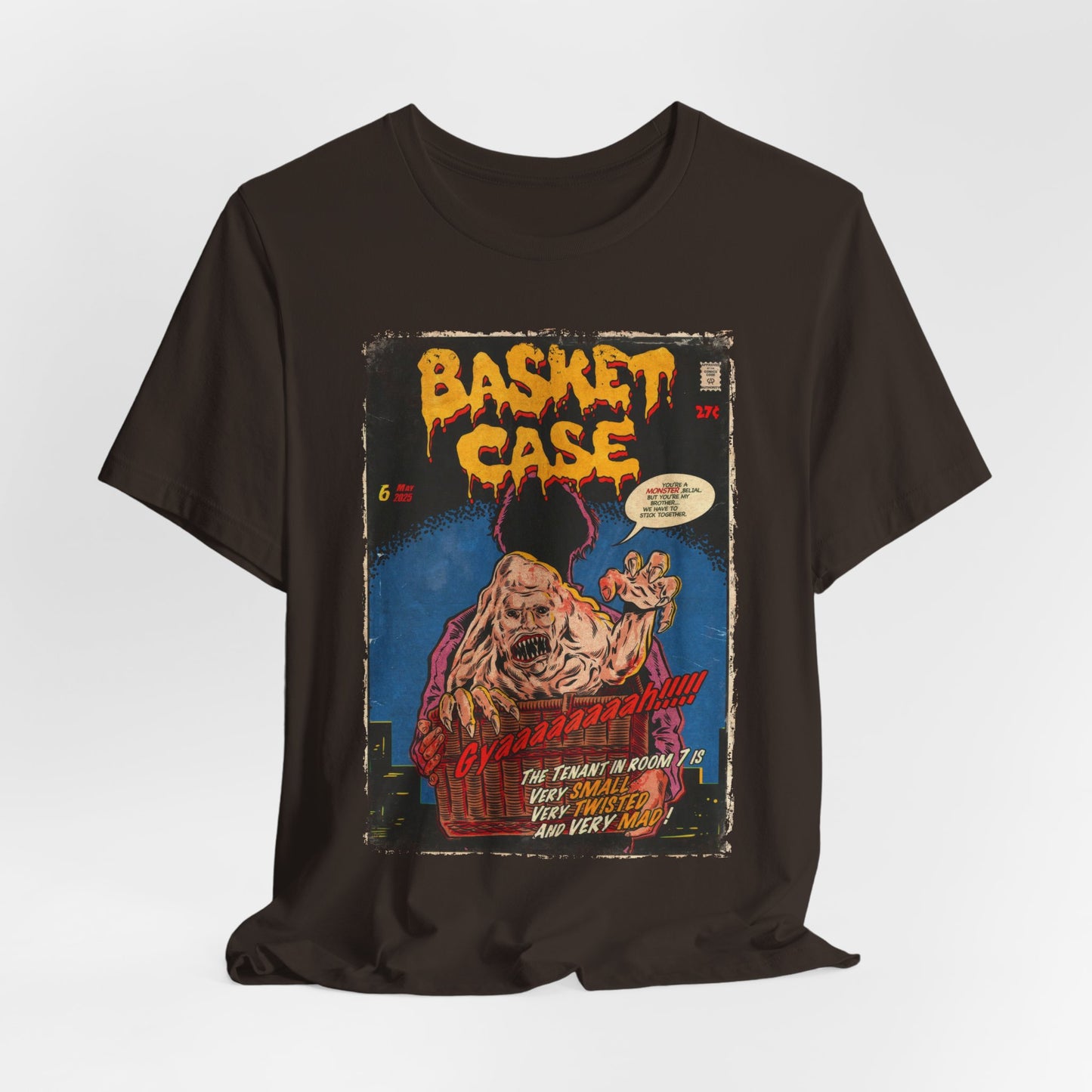 Basket Case Horror Movie | Unisex Graphic Short Sleeve Tee