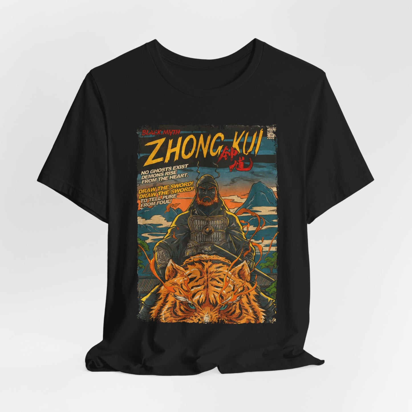 Black Myth Zhong Kui Video Game | Unisex Graphic Short Sleeve Tee