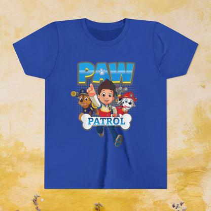 Paw Patrol T-shirt - Animation TV Series Youth Short Sleeve Tee